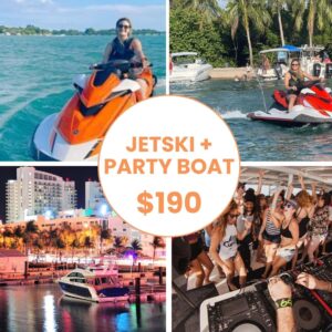 Jetski + Party Boat